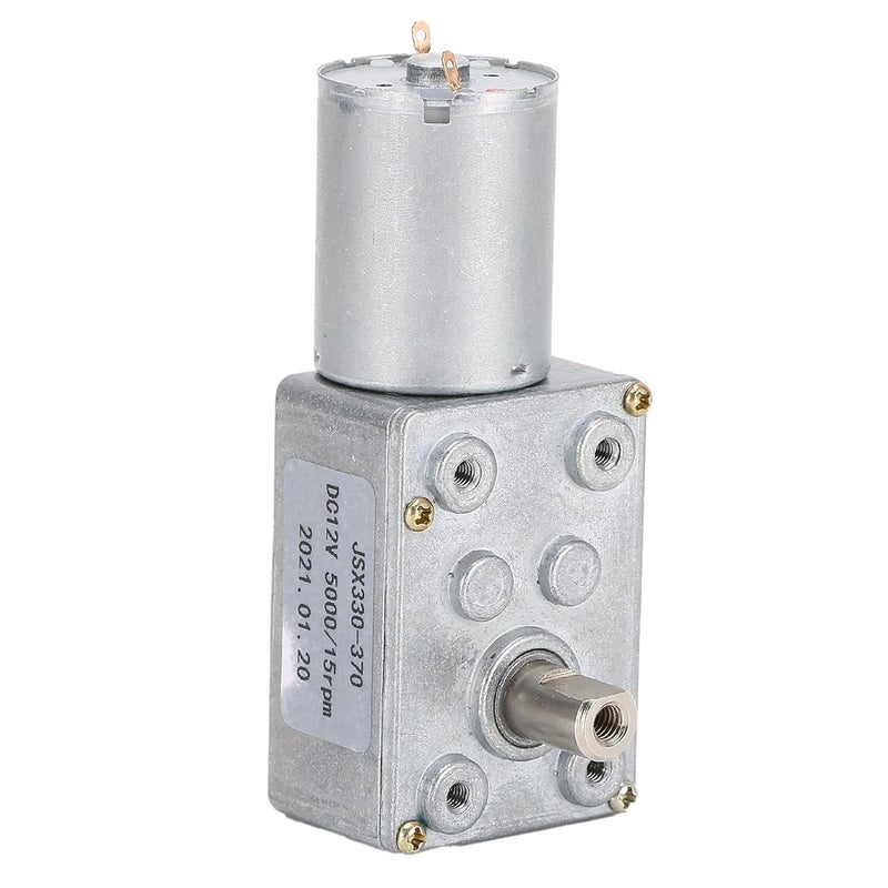 JSX330 12V 15RPM DC Gear Motor Self Locking Ultra Short Shaft For Window Door Opener - Image 2