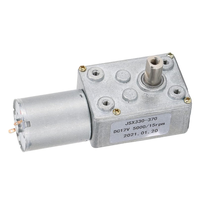JSX330 12V 15RPM DC Gear Motor Self Locking Ultra Short Shaft For Window Door Opener - Image 4