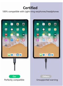 SYOSI USB C to Lightning Audio Adapter, USB Type C Male to Lightning Female Headphone Converter for Apple iPad Air 4 Mini 6 MacBook to Earphones Connector for Call Music Video Not Support Charging  - Image 5