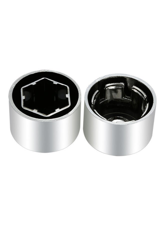 NIBEMINENT Set of 20 Car Wheel Nut Cups Bolt Cover for VW Golf Passat - Image 2