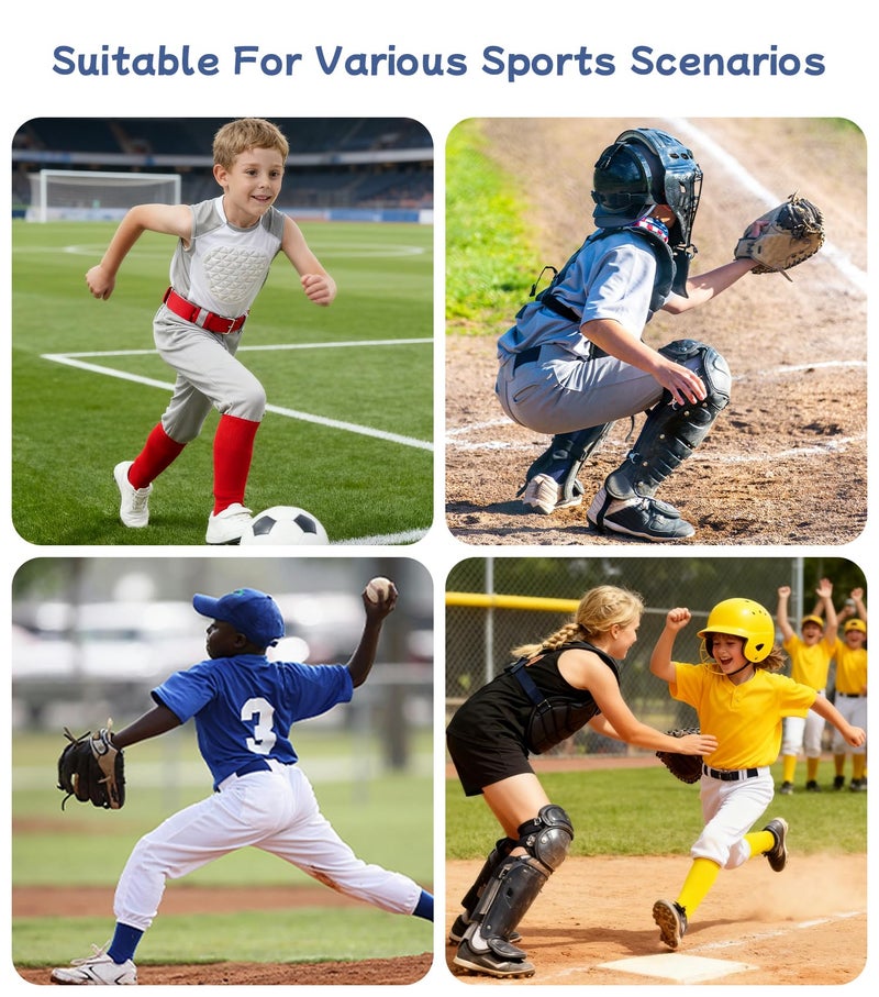 QBK 2T/3T/4T/5T to Youth Toddler Boys Knicker Baseball Pants Girl Softball Pants Kids Tee Ball Pants (White 3T) - Image 5