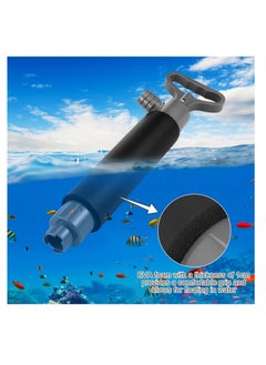 Excefore 2 Pack Kayak Hand Pump, 16.1 Inch Manual Portable Kayak Hand Water Pumps with Hose,Suitable for Kayak Rescue Outdoor Survival (Black Gray)  - Image 4
