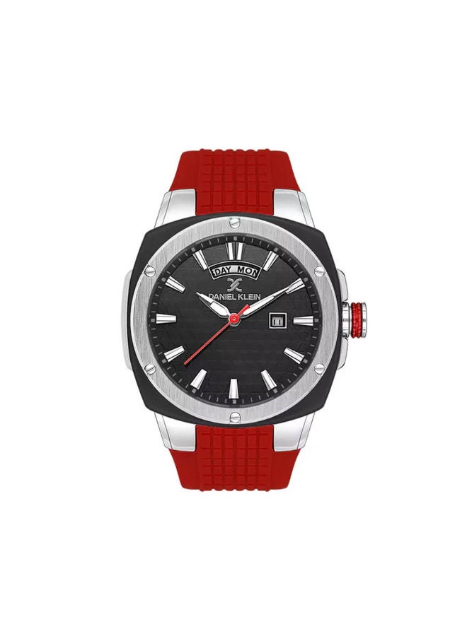DANIEL KLEIN Rubber Analog Wrist Watch DK.1.13650-2 - Image 1