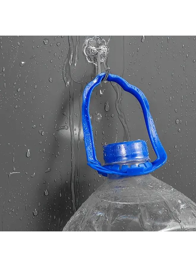 10pcs Clear Suction Cup Hooks Strong Adhesive Wall Hooks for Kitchen Bathroom Storage - Image 5