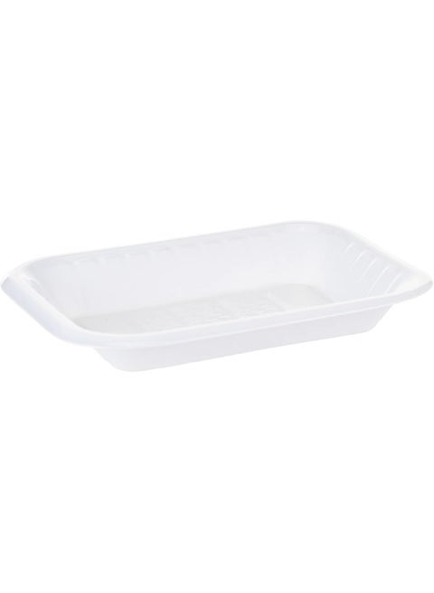 Hotpack Disposable Rectangular Plastic Serving Tray - Small - 1Kg