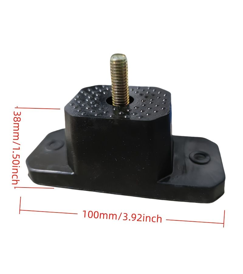 4 Pack Anti Vibration Air Conditioner Bracket Rubber Pads Shock Absorber Mount For Indoor Outdoor Units Mini Split HVAC And Central Condensers - Image 3