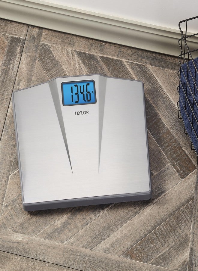 Taylor Digital Bathroom Scale, 1 Count (Pack of 1), Silver - Image 2