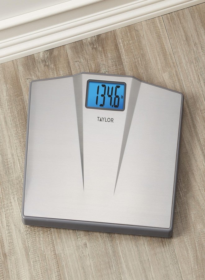 Taylor Digital Bathroom Scale, 1 Count (Pack of 1), Silver - Image 3