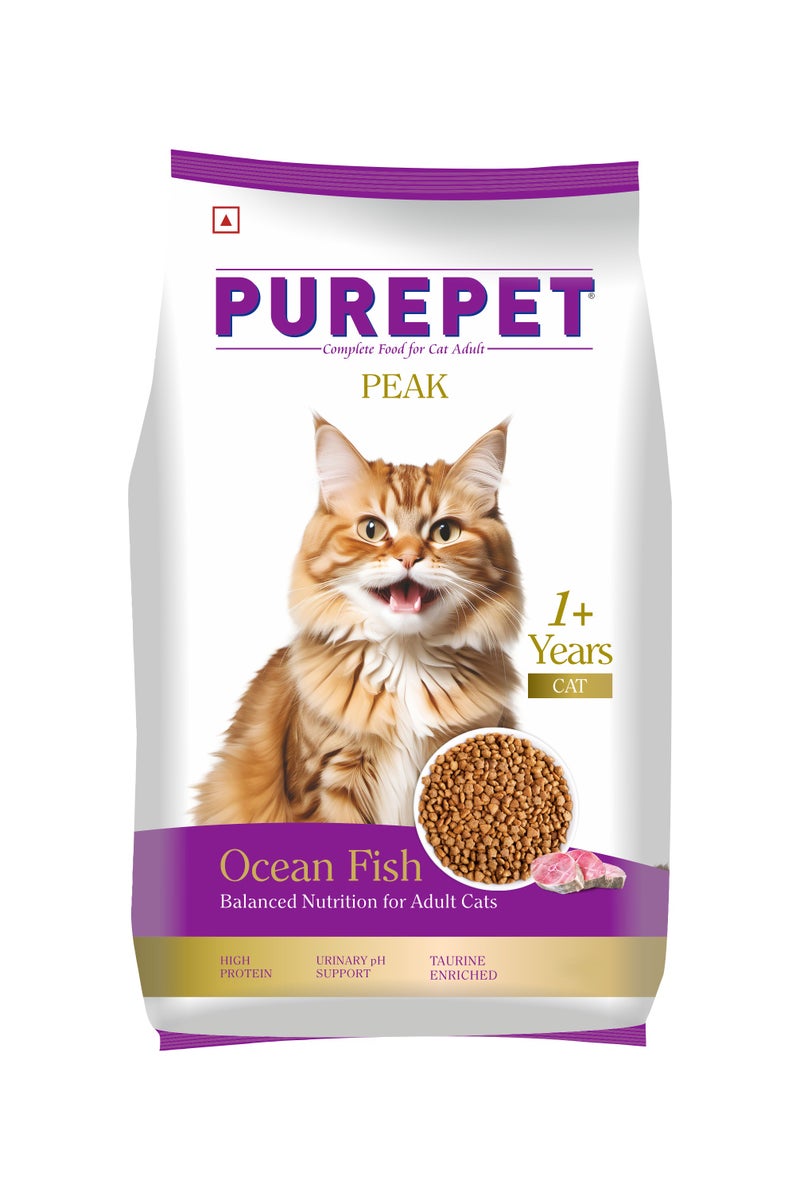 PUREPET Peak Dry Cat Food Ocean Fish - Image 1