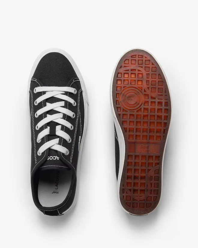 LACOSTE Backcourt Lace Up Vulcanized Sneakers