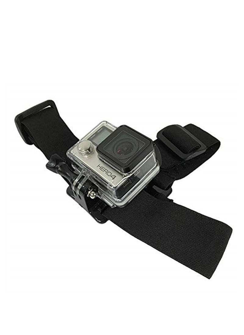 Generic - Head Strap Mount For SJCAM EKEN GoPro Hero 7 6 5 4 Xiaomi Yi 4K Sony Action Cam Accessories Harness Belt For Mobile Phone Holder - Image 1