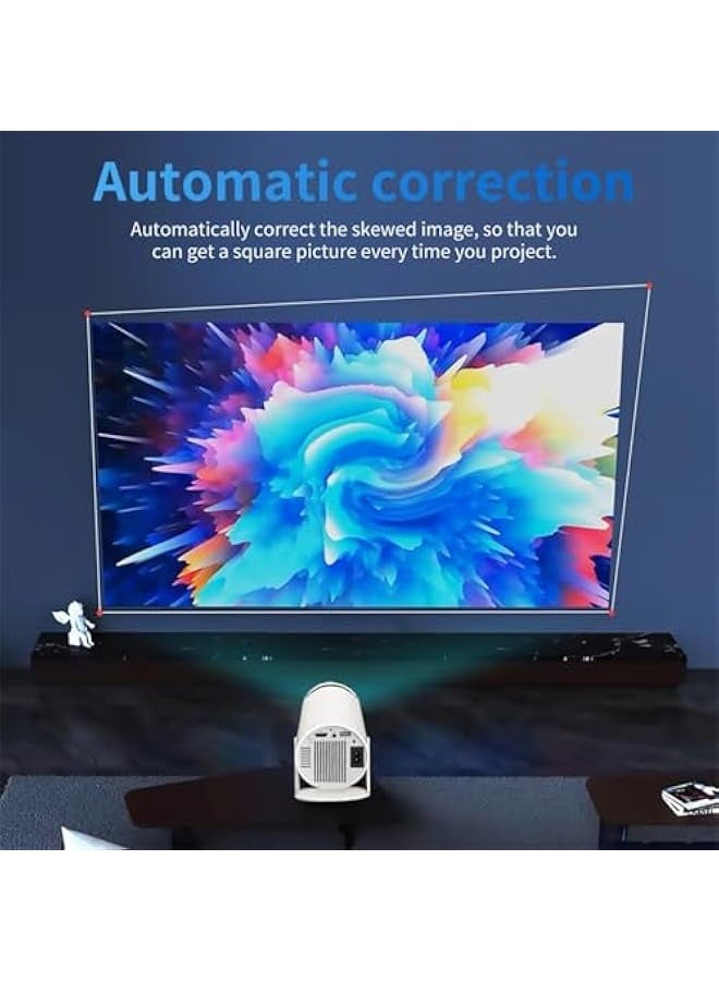 Topleo Retro Console Projector - 2-In-1 Professional Game Projector, 4k Hd Projector With Built-In Retro Games, Smart Tv Projector For Indoor & Outdoor, Christmas Gift For Kids  - Image 5