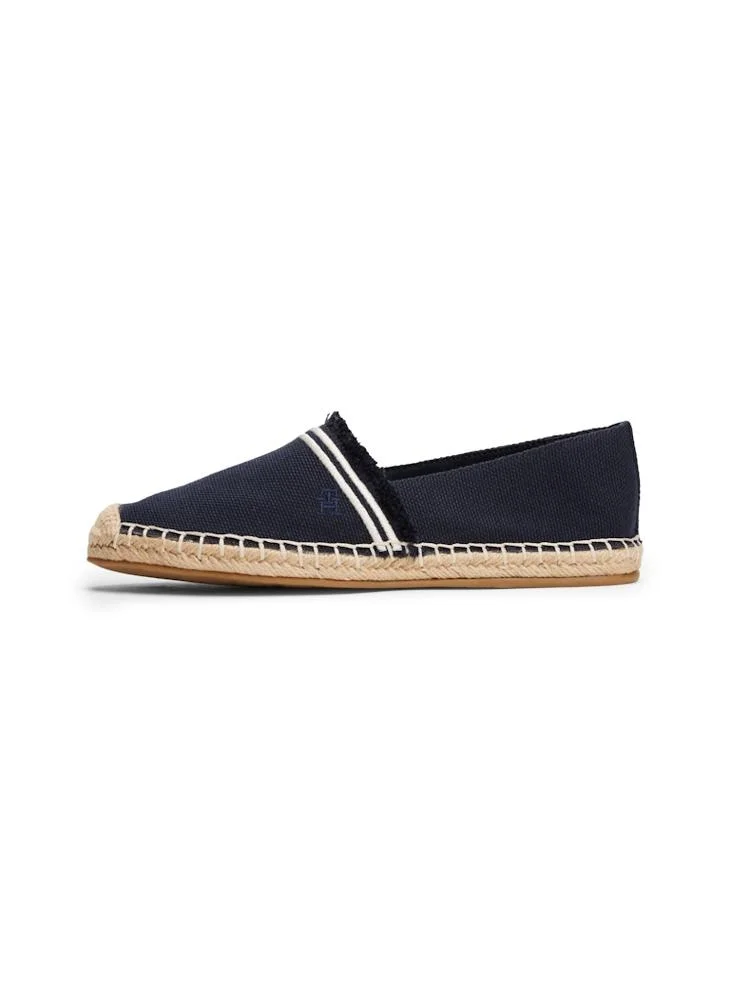TOMMY HILFIGER Fringe Canvas Closed Espadrille