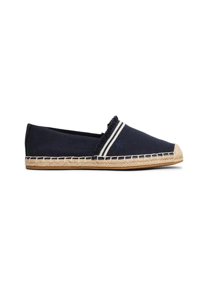 TOMMY HILFIGER Fringe Canvas Closed Espadrille