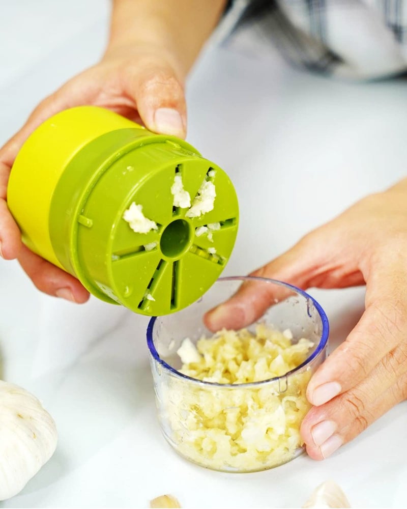 Baskety Garlic Crusher Twister Mincer Multipurpose Ideal for Mincing Garlic Ginger Walnut Peanut Pecan and Other Nute - Image 5