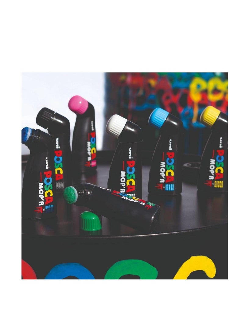 Posca MOP’R PCM-22 Multi Surface Permanent Paint Marker, XXL Round Tip 3-19 mm, Box of 8 Assorted
