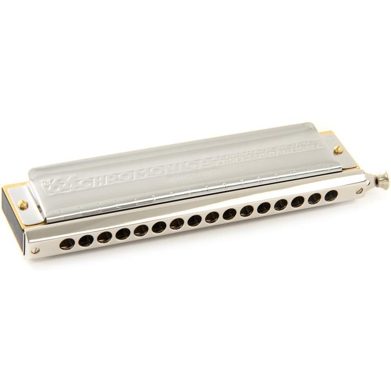 Hohner The 64 Chromonica Chromatic Harmonica, Key of C - Image 2
