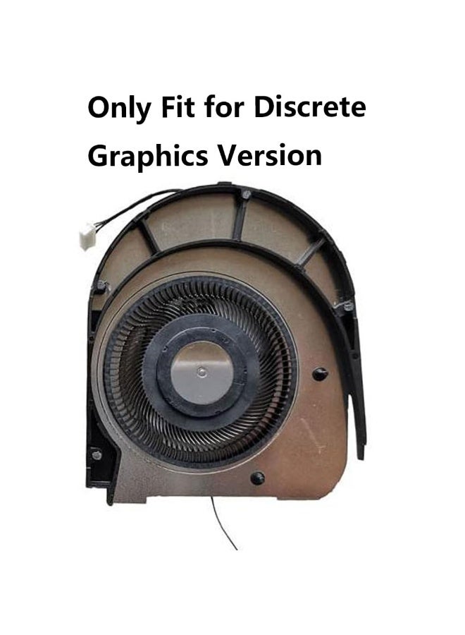 مروحة تبريد وحدة المعالجة المركزية البديلة لجهاز Lenovo ThinkPad T590 T590S P53S Series إصدار الرسومات المنفصلة مروحة تبريد الكمبيوتر المحمول EG50050S1-CE70-S9A رقم القطعة: 01YU194 01YU195 01YU197 5 فولت 2.25 واط 5 سنون 5 أسلاك + سلك واحد - Image 2