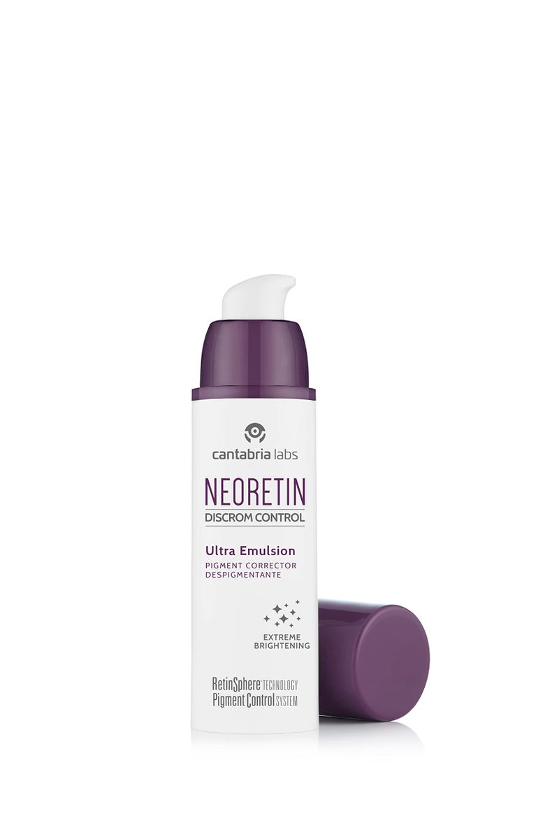 Neoretin Ultra Depigmenting 30ml Emulsion - All Skin Types, Anti-Aging, Blemishes & Sun Protection - Image 3