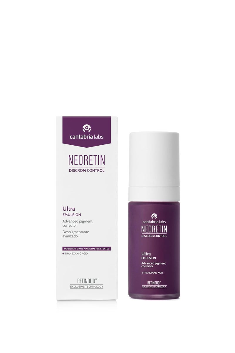 Neoretin Ultra Depigmenting 30ml Emulsion - All Skin Types, Anti-Aging, Blemishes & Sun Protection - Image 1