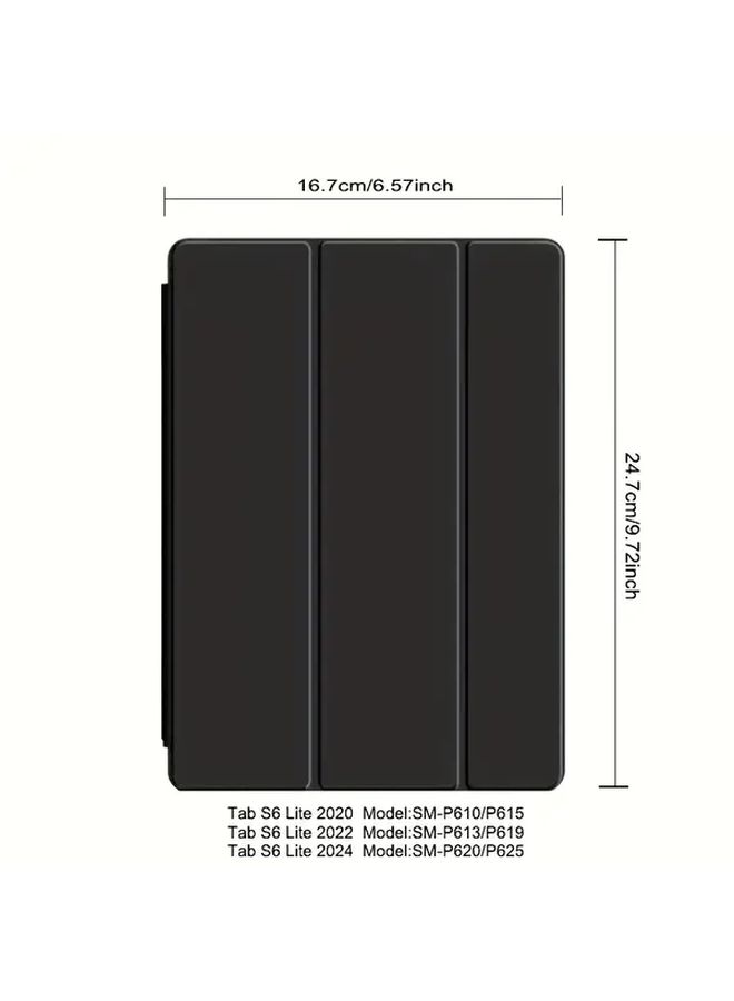 Lavender Grey Magnetic Stand Cover with Pen Holder for 10 4 Inch Tablet Auto Wake Sleep - Image 2