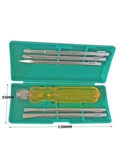 Inditrust Inditrust Multi type 6pc Screwdriver set and Multi size 9pc Box Hex allen key set Hand Tool Kit 2 Tools  - Image 2