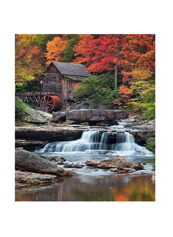 KTHOFCY 5D DIY Diamond Painting Kits for Adults Kids Waterfall Full Drill Embroidery Cross Stitch Crystal Rhinestone Paintings Pictures Arts Wall Decor Painting Dots Kits 15.7X11.8 in - Image 1