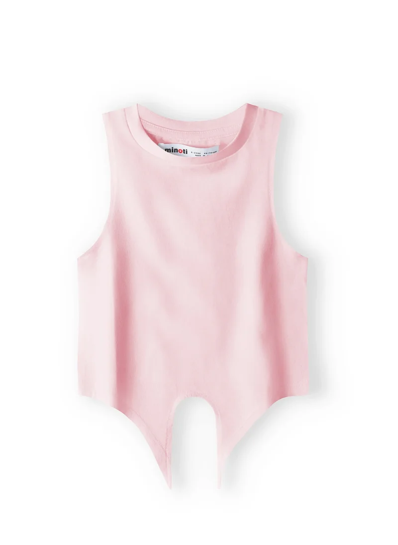 MINOTI Kids Girls Tie Front Vest