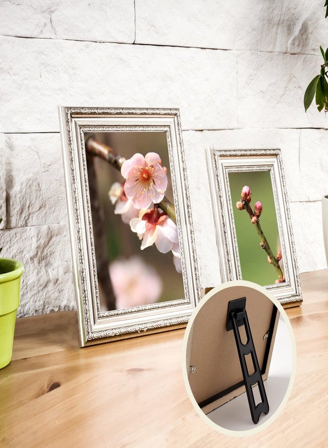 HAPY SHOP 12 Pieces Easel Back Picture Frame Back Stand Picture Frame Easel Back with 24 Pieces Screws & 15 Pieces Stickers and Screwdriver for Photos Pictures Frames Supplies - Image 5