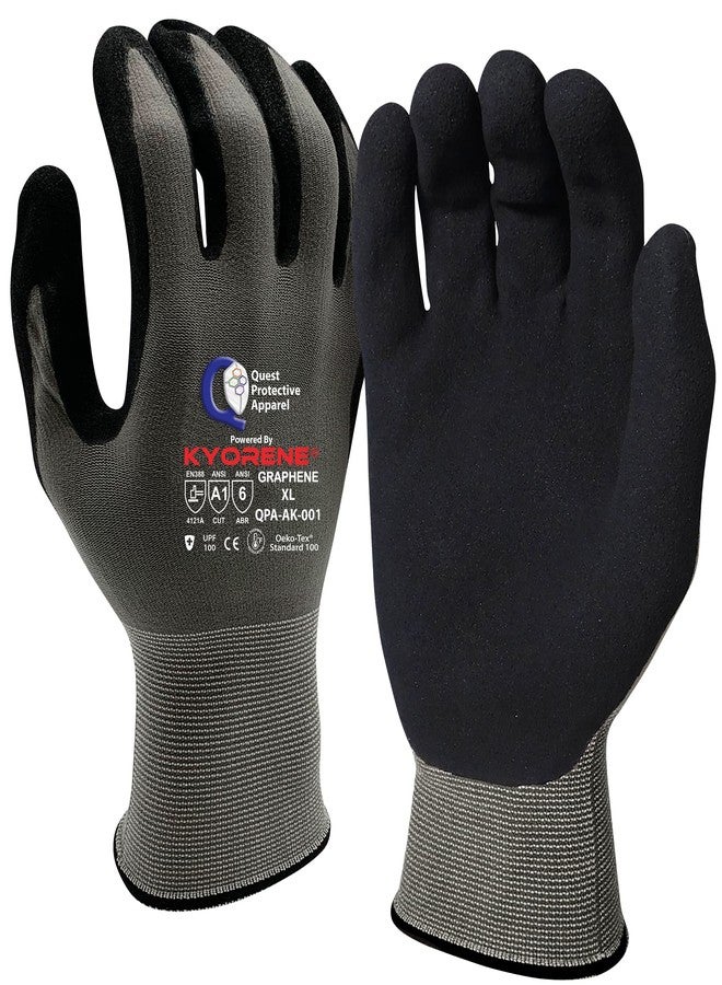 Quest Protective Apparel Cut Resistant Work Gloves - Cut Proof Working Gloves Heavy Duty Cutting and Abrasion - Puncture Resistant Gloves - Medium, Pack of 1 Pair - Image 1