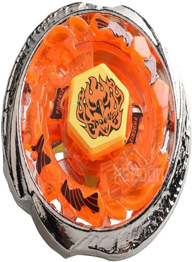 Funstars Burn Wheel Phoenix 135MS Metal Fusion Spinning Battling Top with Launcher (BB59) - Image 1