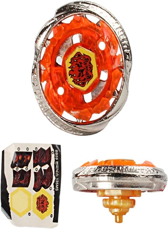 Funstars Burn Wheel Phoenix 135MS Metal Fusion Spinning Battling Top with Launcher (BB59) - Image 2