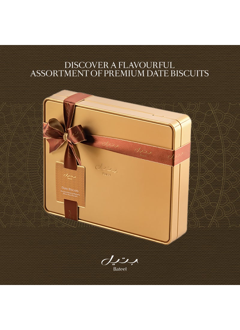 Bateel Premium Date Maamoul Tin Large 460g - Image 3