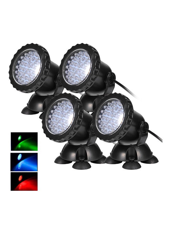 NIBEMINENT 36-LED RGB Pond Light (4 Pack) Multicolour - Image 1