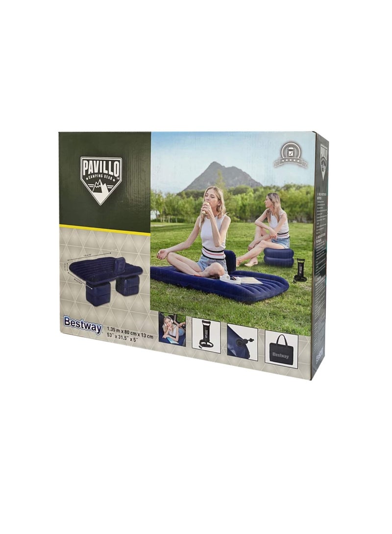 بست واي بيست واي مقعد سيارة قابل للنفخ في الهواء الطلق - Image 3