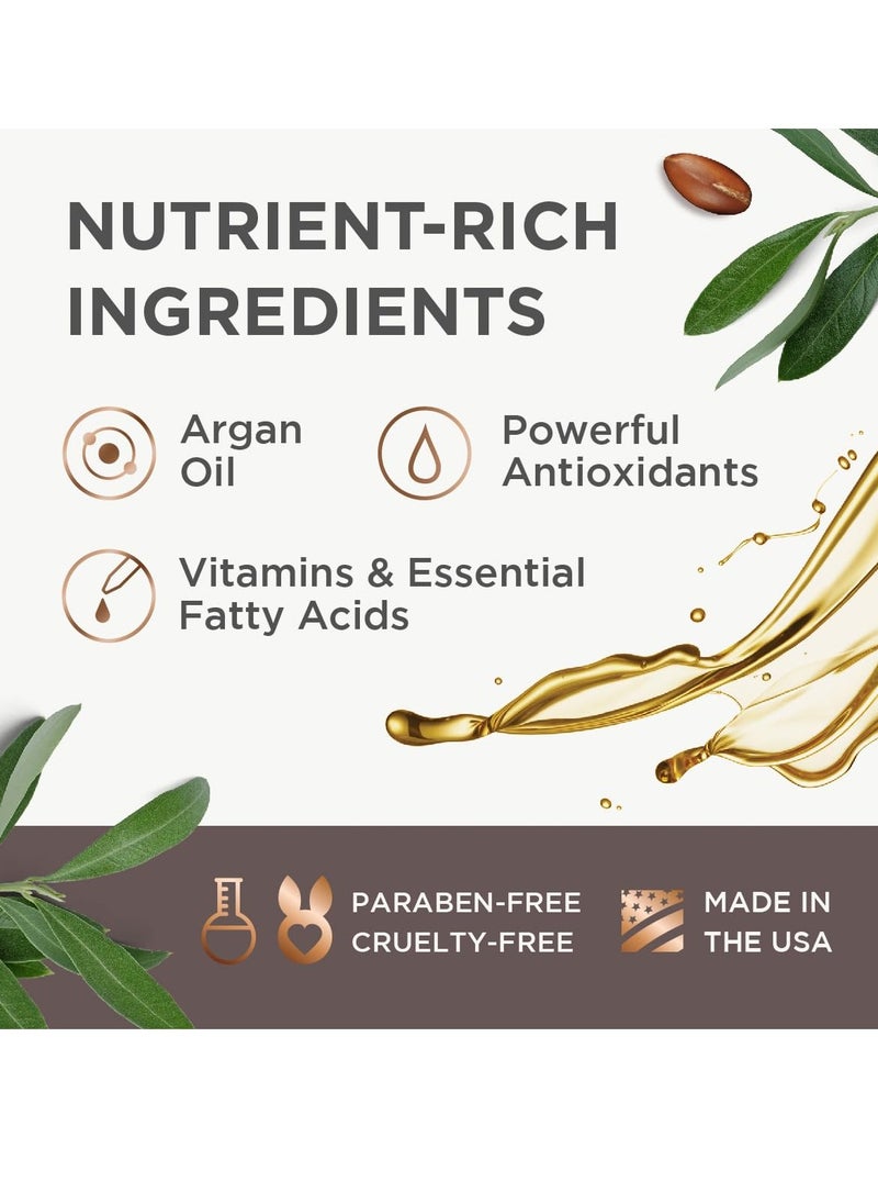 ARGAN MAGIC Argan Magic Strong Hold Styling Gel - Flake-Free Argan Oil Formula for Superior Hold and Long-lasting Control | Made in USA, Paraben Free, Cruelty Free (8 Fl Oz)  - Image 4