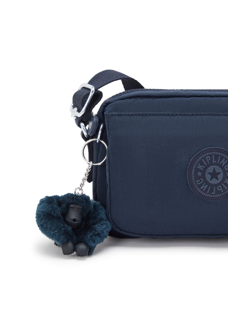 kipling - Abanu Multi Mini 2-in-1 Crossbody and Bum Bag Blue Bleu - Image 1