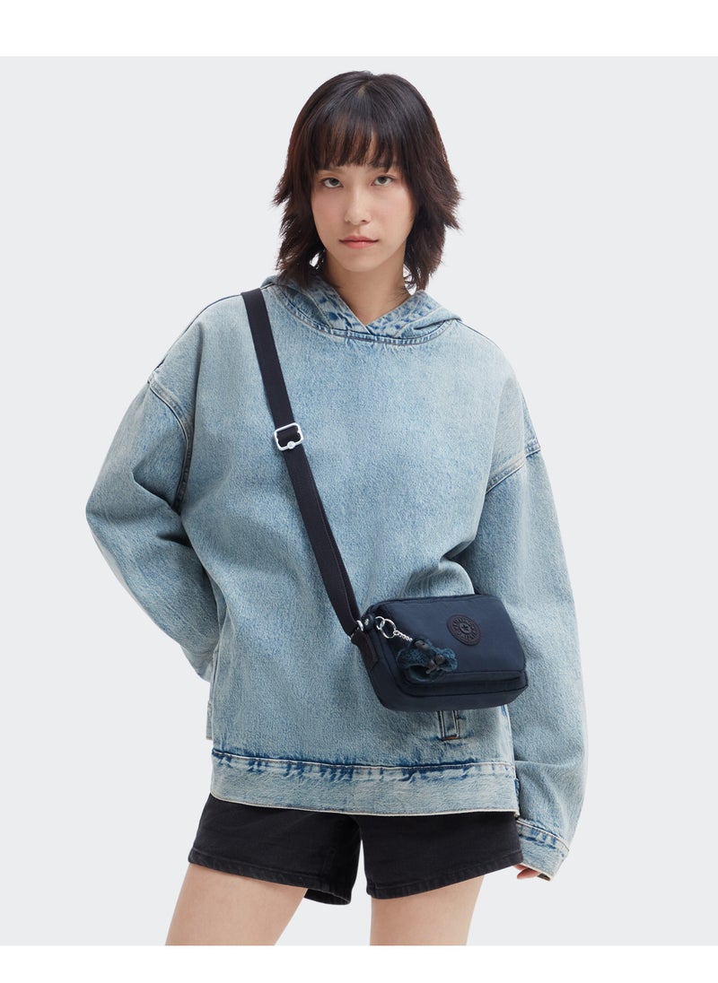 kipling - Abanu Multi Mini 2-in-1 Crossbody and Bum Bag Blue Bleu - Image 1