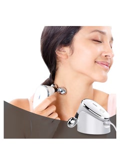 Excefore Microcurrent Facial Massager, Skin Tightening Care for Women and Men Face Body Wrinkle Removal, Anti Aging, Skin Rejuvenation, Face Lift, Portable Skin Beauty Device for Face and Neck (White)  - Image 3