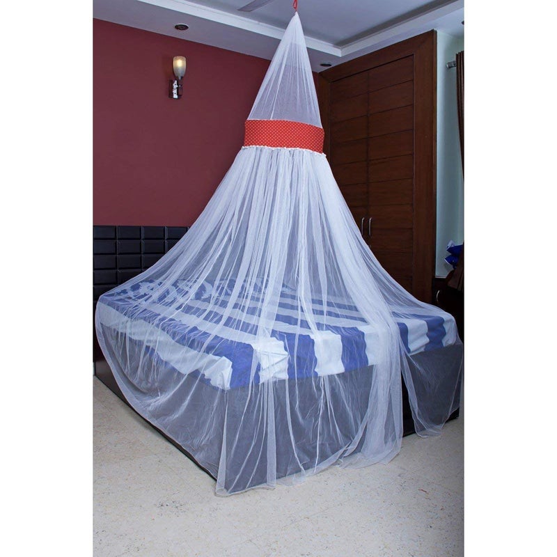 CREATIVE TEXTILES Mosquito protections King Size Premium Mosquito Protection Canopy for Home or Travel Includes Hanging Kit Travel Bag and No Harmful Chemicals - Image 3