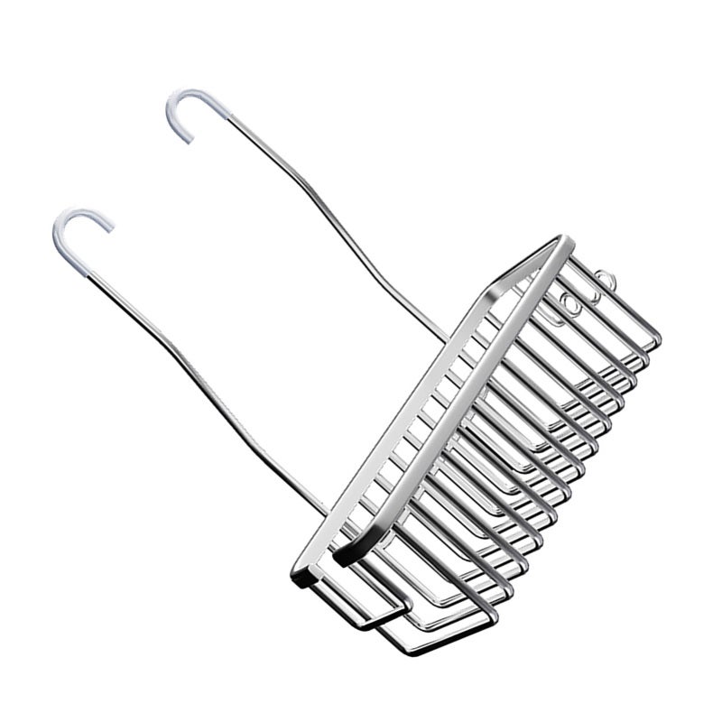 Hanging Shower Caddy: Space Aluminum Waterproof Rustproof - Large Capacity Adjustable Non Punch Installation Shower Organizer for Bathroom Shower Storage - Image 2
