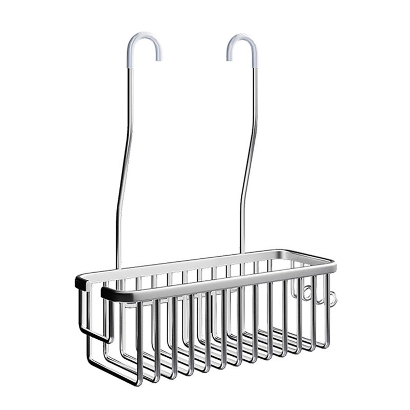 Hanging Shower Caddy: Space Aluminum Waterproof Rustproof - Large Capacity Adjustable Non Punch Installation Shower Organizer for Bathroom Shower Storage - Image 1