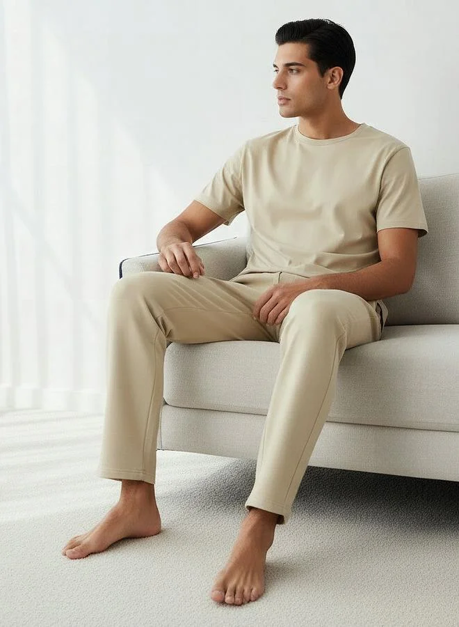 سبلاش فيڤ Men Cotton Nightwear Set