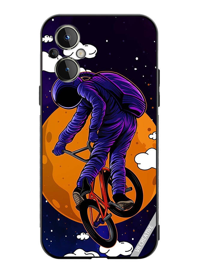 VR CREATIVE Protective Case Cover For OnePlus Nord N20 5G Wheelie Astro Design Multicolour - Image 1