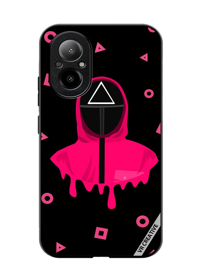 VR CREATIVE Protective Case Cover For Realme C67 4G Squid Game Design Multicolour - Image 1