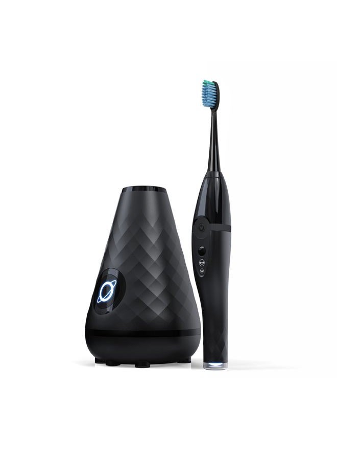 tao clean UV Sanitizing Sonic Toothbrush and Cleaning Station, Electric Toothbrush, Dual Speed Setting, Black - Image 1