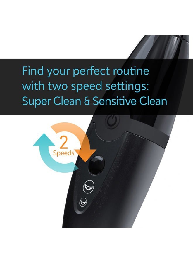 tao clean UV Sanitizing Sonic Toothbrush and Cleaning Station, Electric Toothbrush, Dual Speed Setting, Black - Image 5