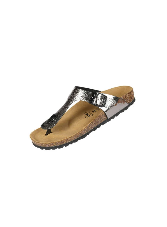 BiOCHIC Biochic Ladies Slim Thong Sandals 012-461 1830B-Anthrazit