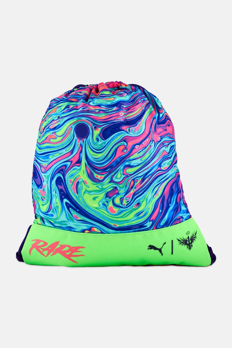 PUMA Men Abstract Print LaMelo Gymsack Bag, Multicolor - Image 1