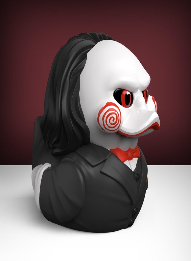 TUBBZ First Edition: Horror - Billy The Puppet Cosplaying Rubber Duck Vinyl Figure - Image 2